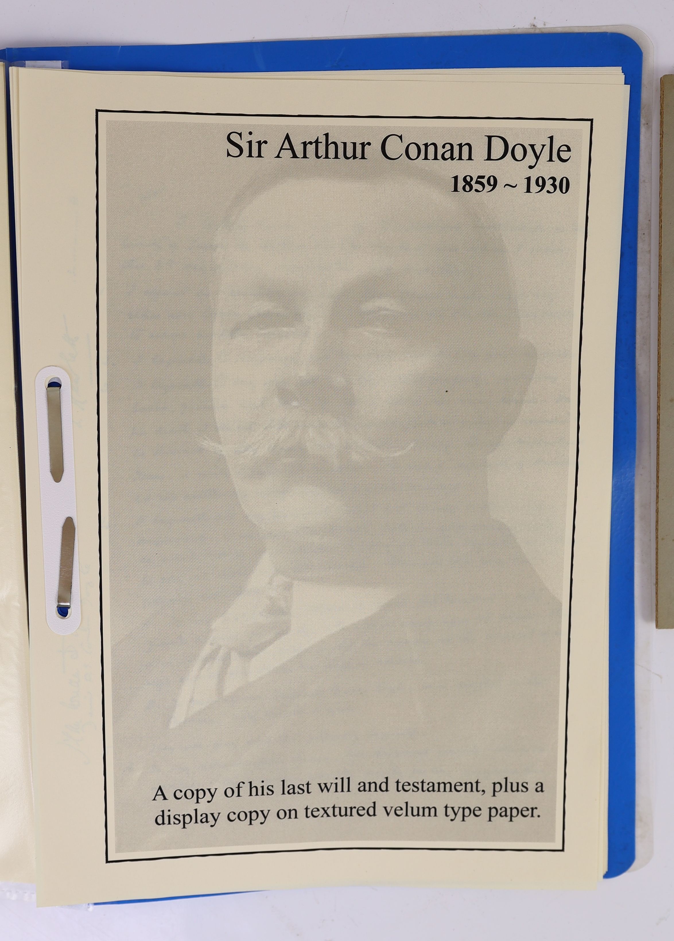 Doyle, Arthur Conan, Sir - Autograph letter